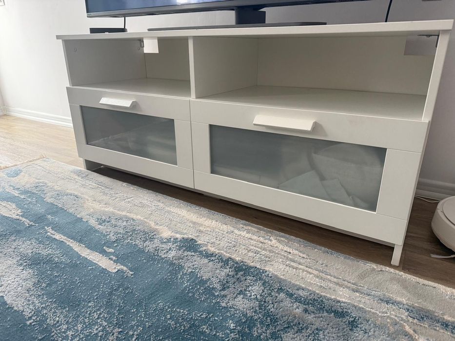 vand comoda de televizor alba IKEA