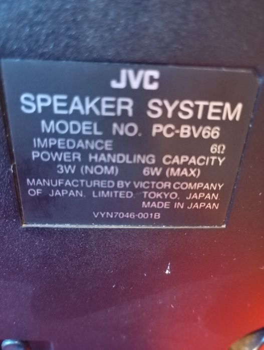boombox JVC radio casetofon autorevers