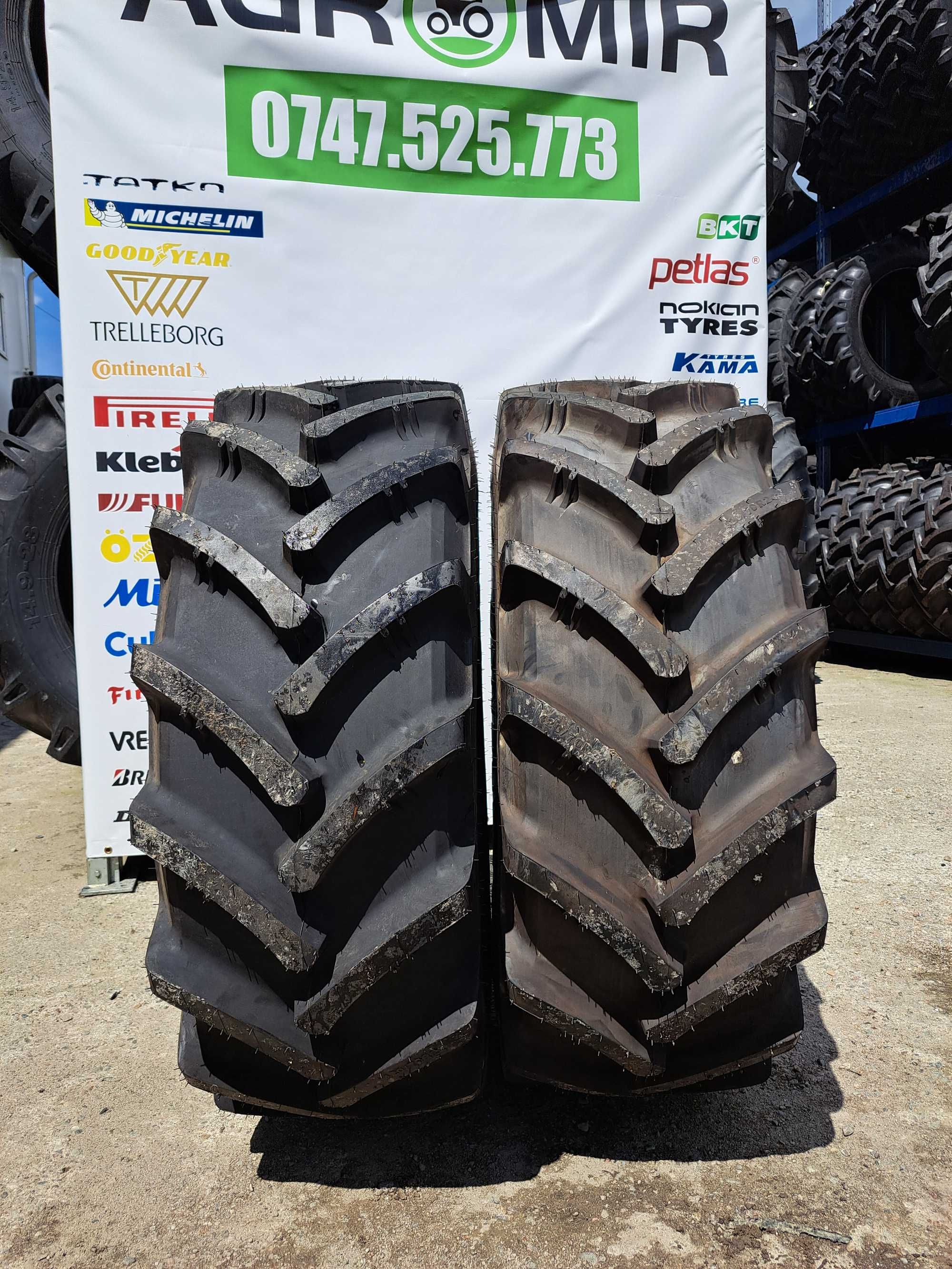 Cauciucuri noi 420/70R24 ASCENSO anvelope radiale TRACTOR FIAT, SAME