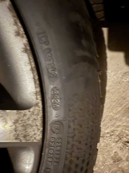 Jante 16 vw Volkswagen Golf Continental IARNA 225 55 16  DOT 2024