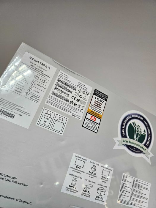 Tableta Acer A11 nou la cutie Garantie.