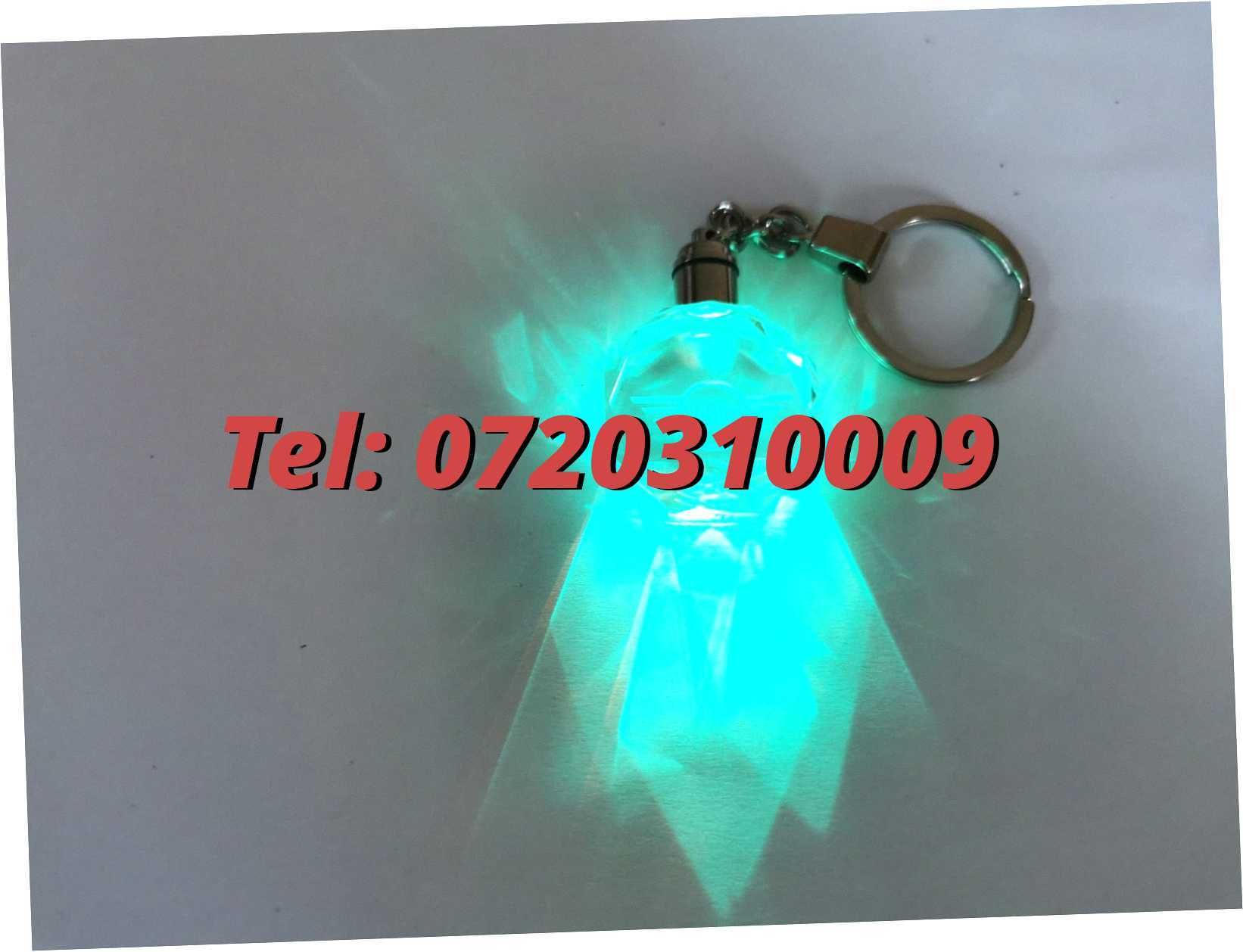 Promotie Breloc Sticla Cu Led 6 Culori Mini