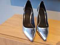 Pantofi argintii, marimea 37