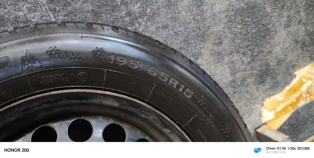 Roti tabla Opel cu anvelope de iarna