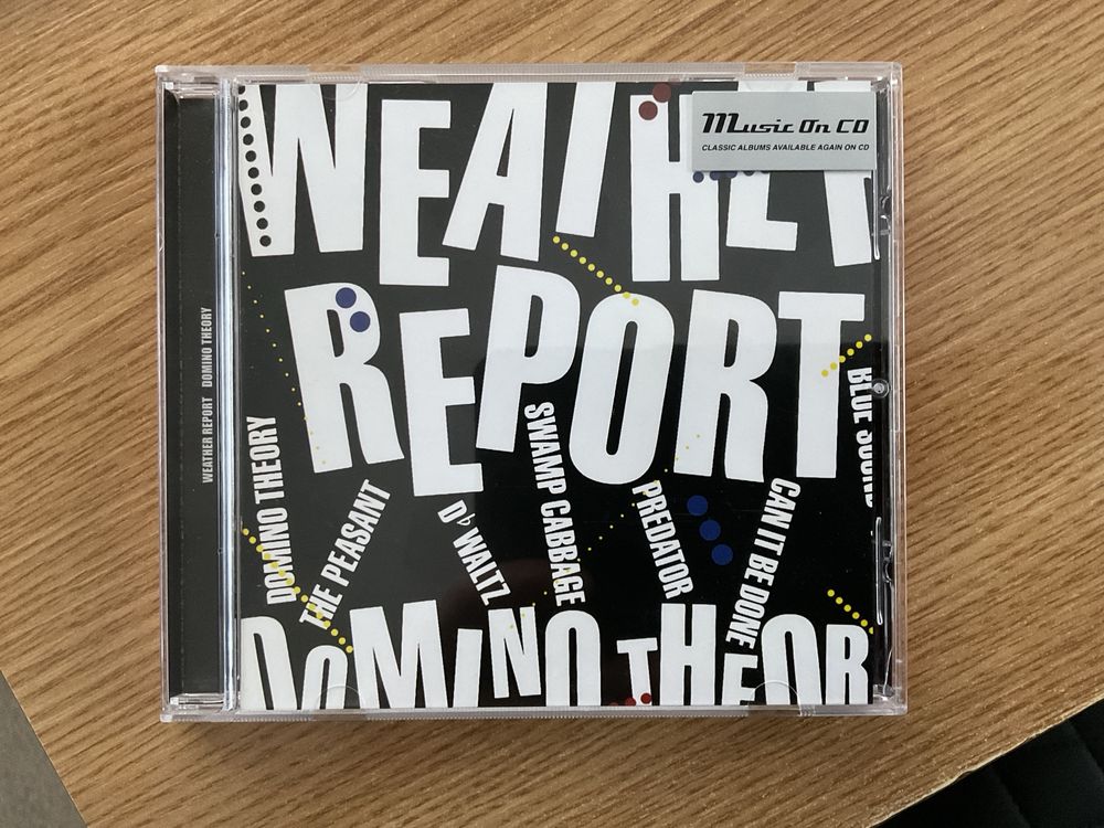 CD muzica WEATHER Report album Domino Theory