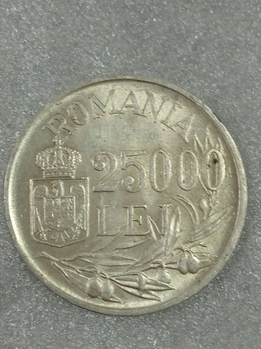 Moneda de argint 25000 lei 1946 Regele Mihai