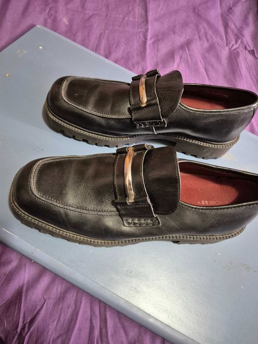 Pantofi barbatesti, piele naturala, 46, supercalitate, purtati o data