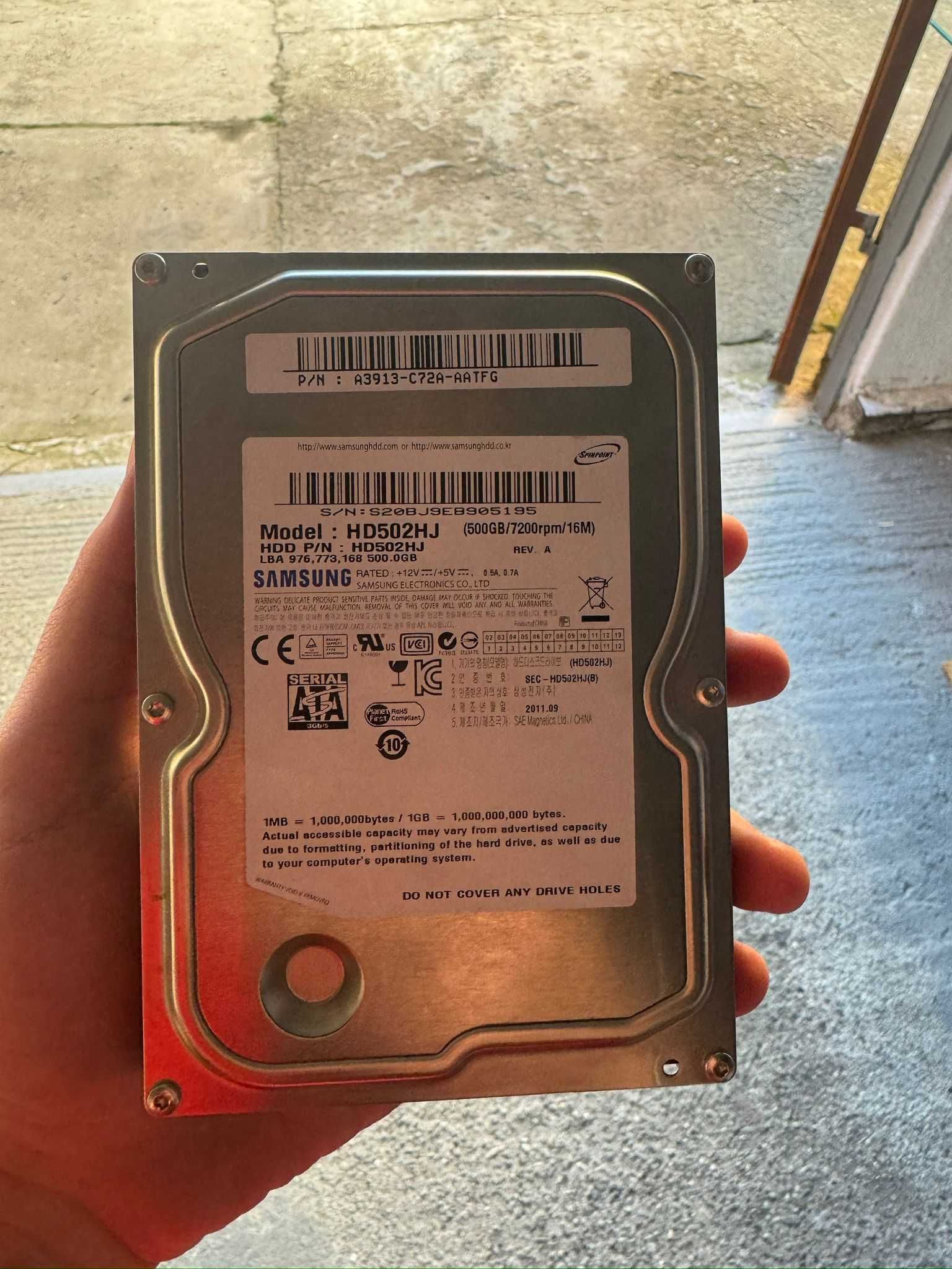 Hard Disk Samsung 500GB