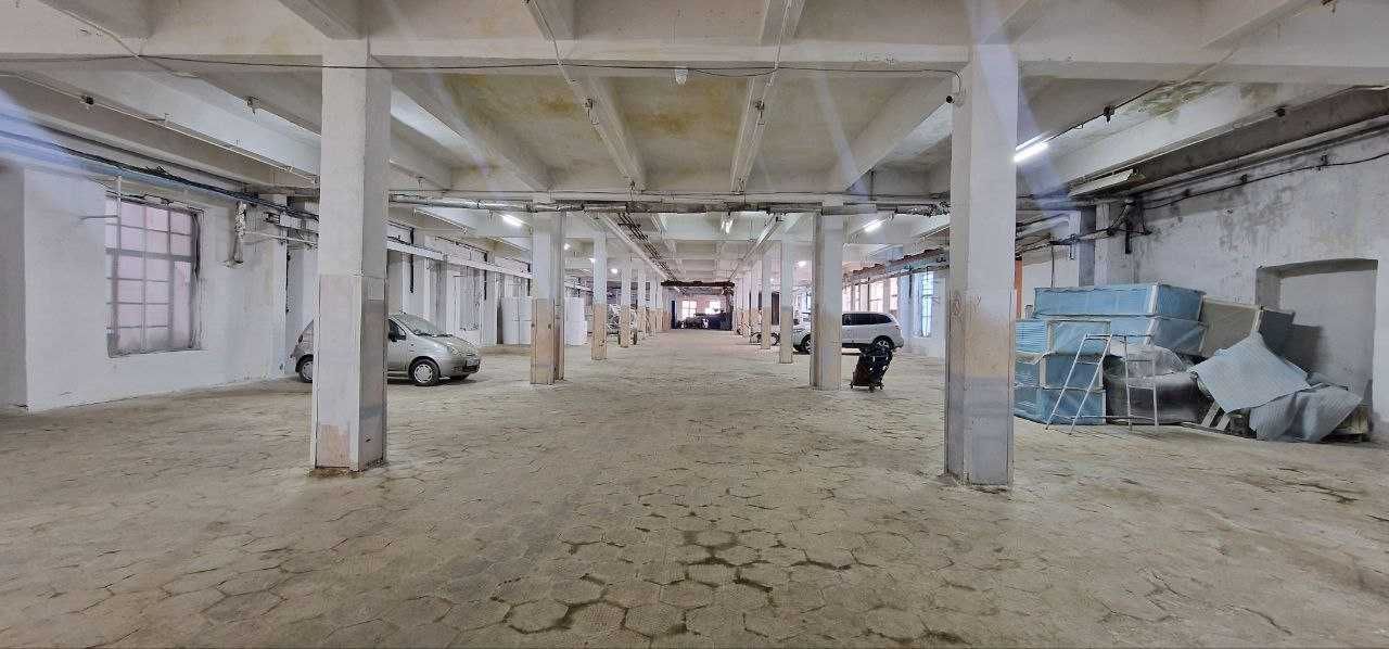 Бадамзар промзона Юнусабад склад 1100 м² потолки 4 м въезд для машин