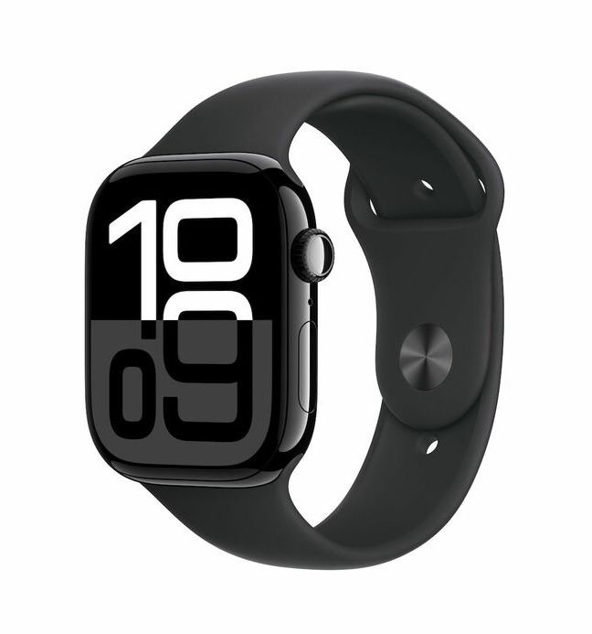 НОВ!!! Apple Watch 10 GPS, Jet Black Aluminum Case 46 мм
