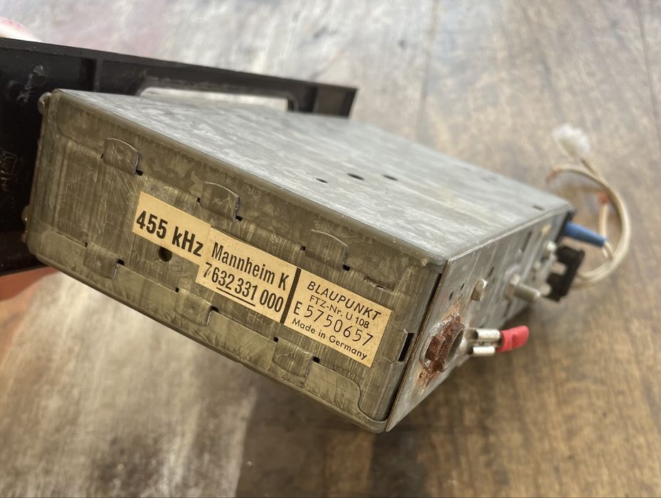 Radio auto vintage