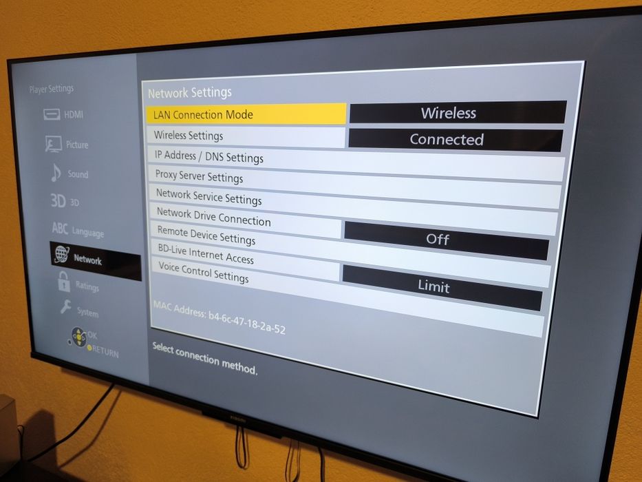 Blu-ray плеър Panasonic DP-UB424