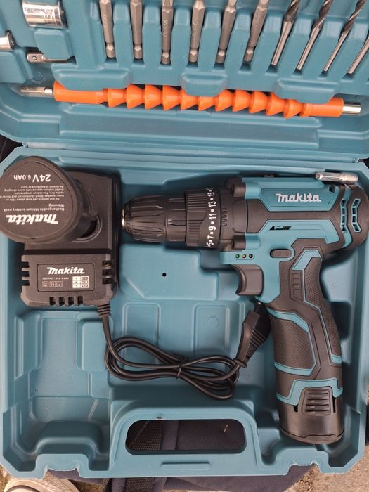 Промоция Винтоверт Makita&Dewalt24v Пълен комплект NEW