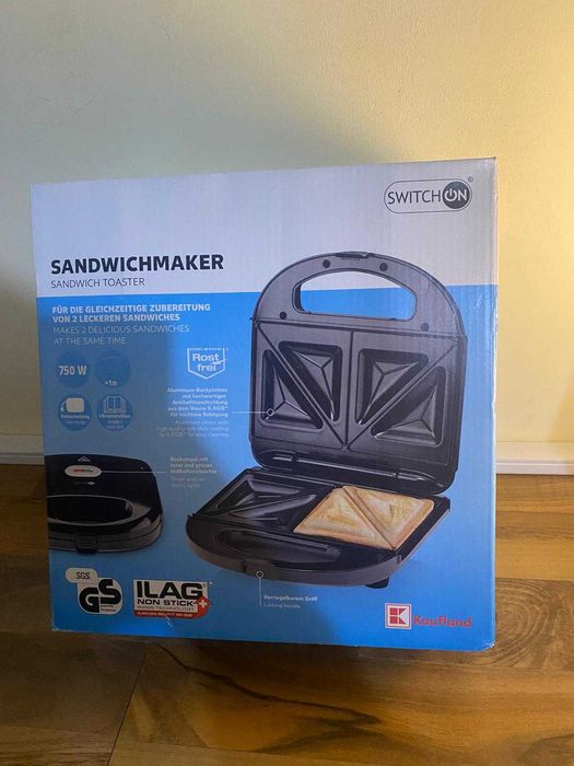 Сандвич машина Switchon – нова, неизползвана, в оригинална опаковка