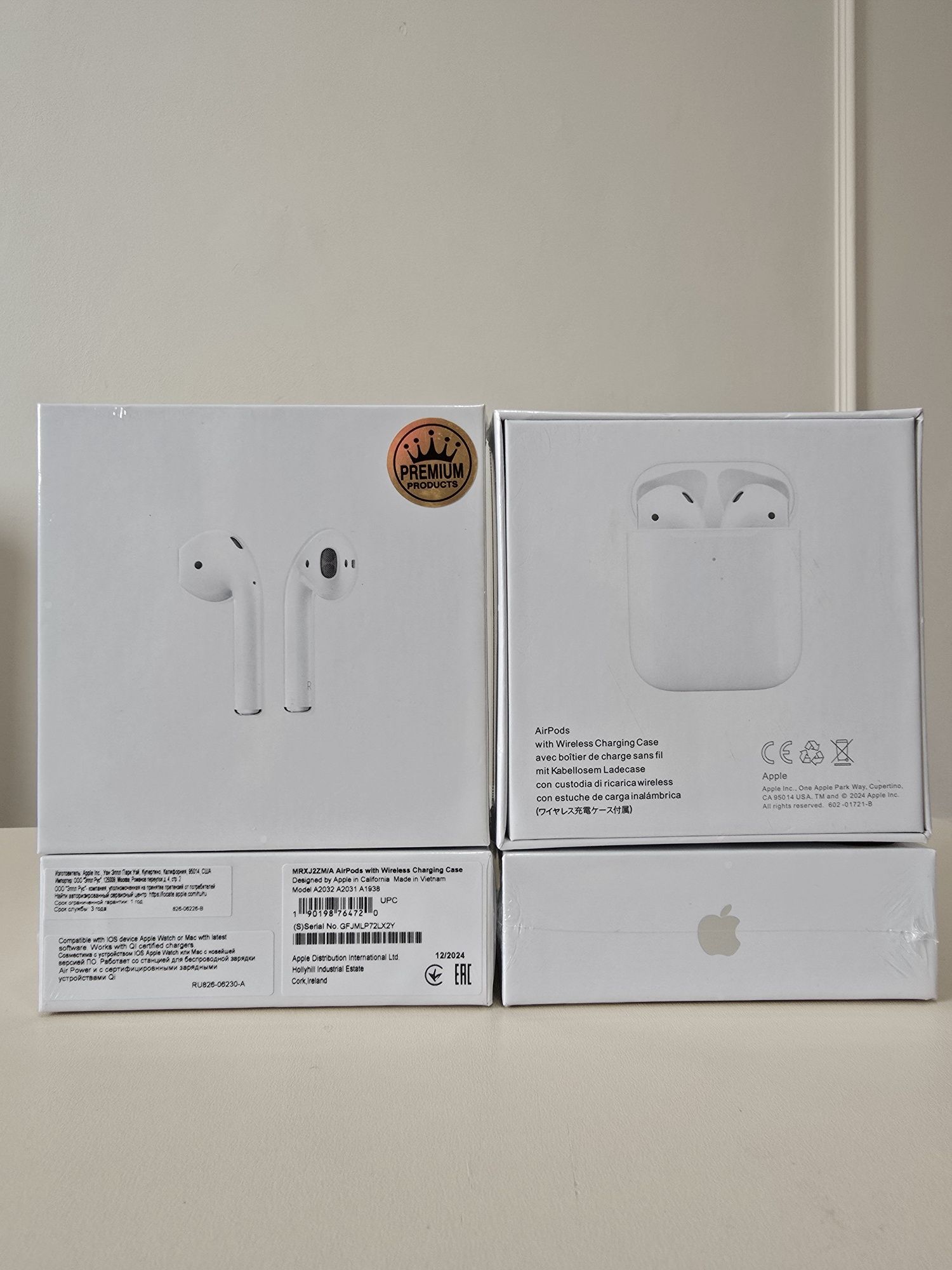 Новый Airpods PREMIUM 2 и 3 и 4 и Pro Есть