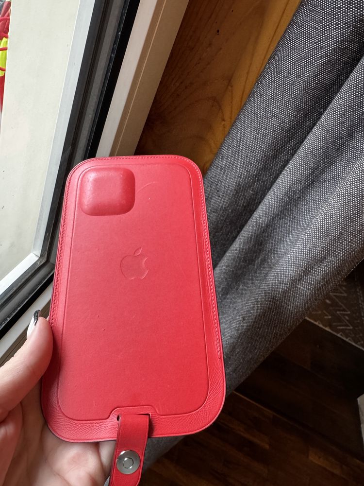 Оригинален калъф за Iphone 12/12pro естествена кожа