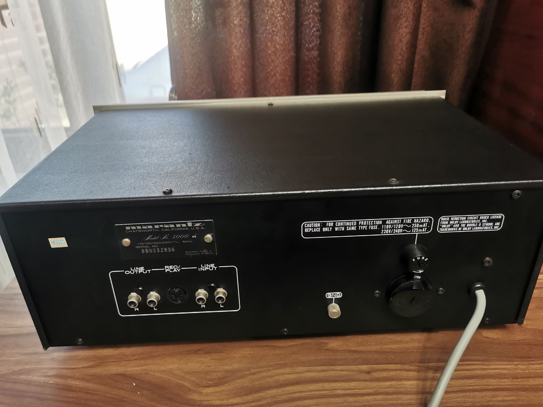 Deck audio Marantz 5000