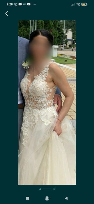 Сватбена рокля + Воал