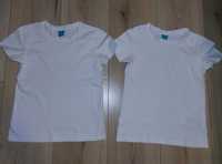 Set 2 tricouri albe, unisex
