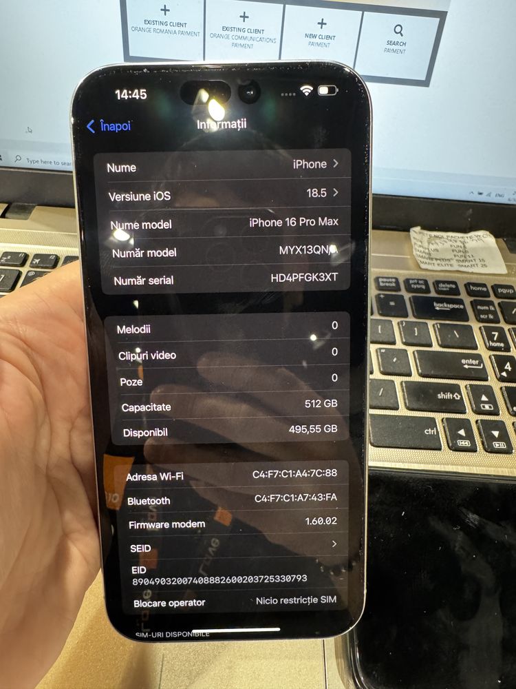 Iphone 16 pro max 512 gb