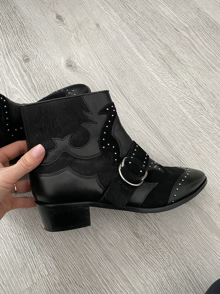 Botine piele Bronx