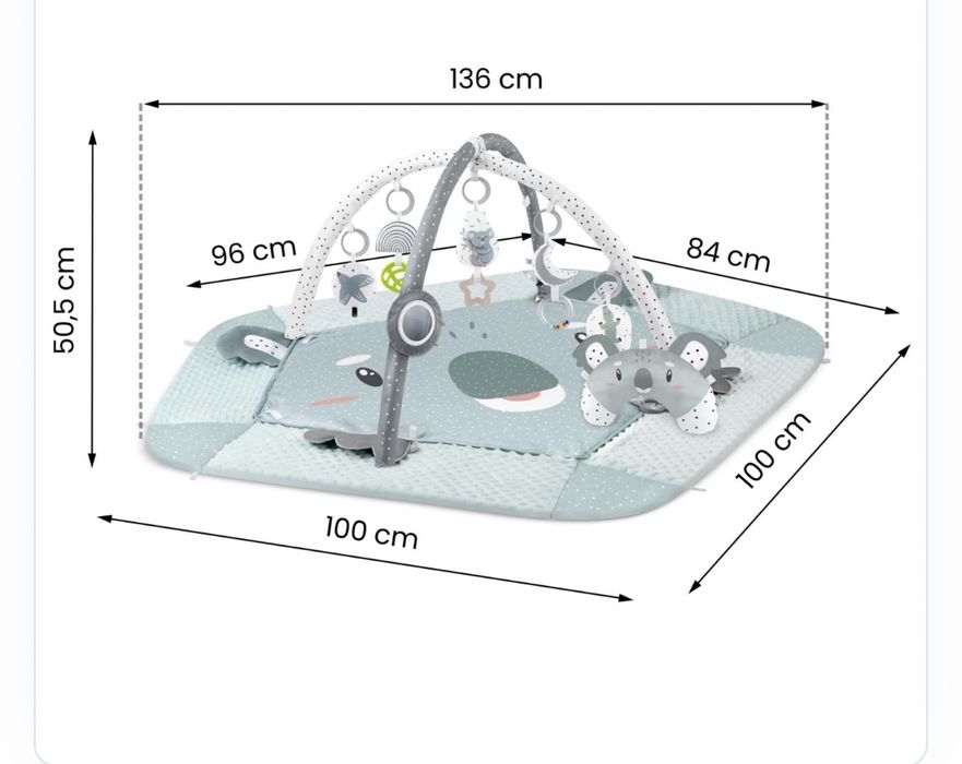 Covoras interactiv bebe - Nukido