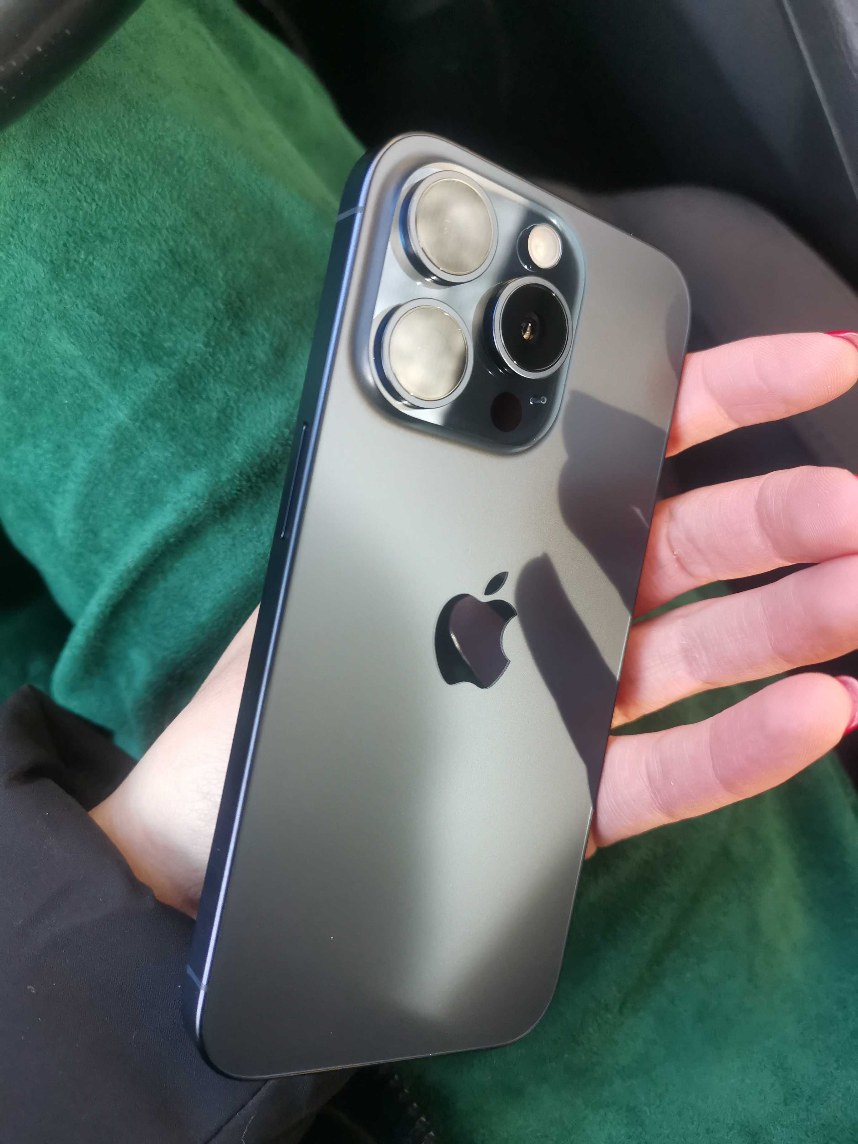 IPhone 15 Pro 256 GB Blue Titanium, гаранционен