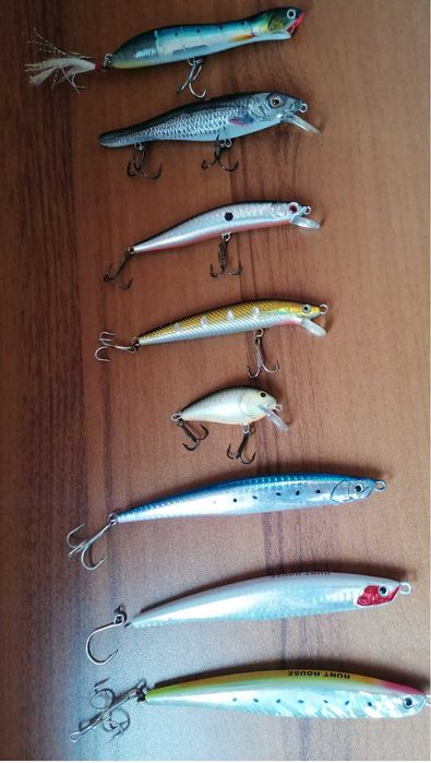 Воблери разни видове