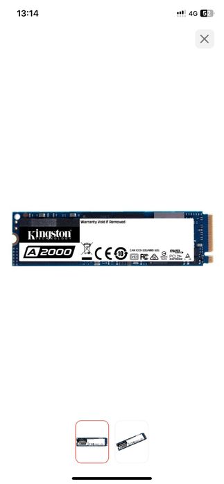 Kingston А2000 SA2000M8/1000G 1000Gb