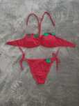 Costum de baie rosu