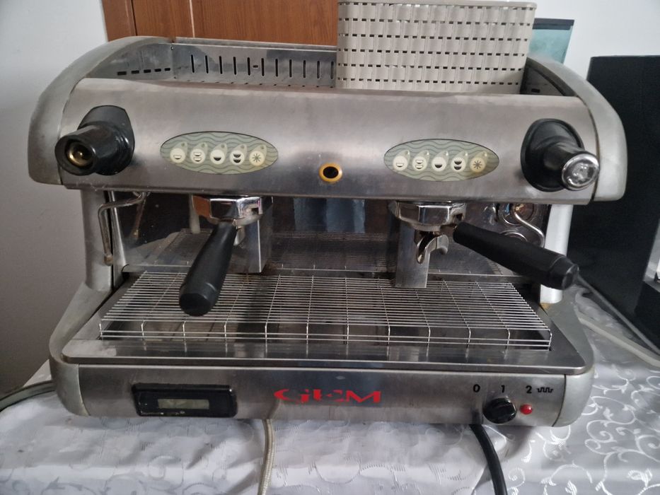 Espresor cafea inox, 2 brate, bari, inox
