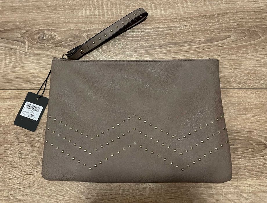 Geanta plic bej inchis Koan Coin Italia