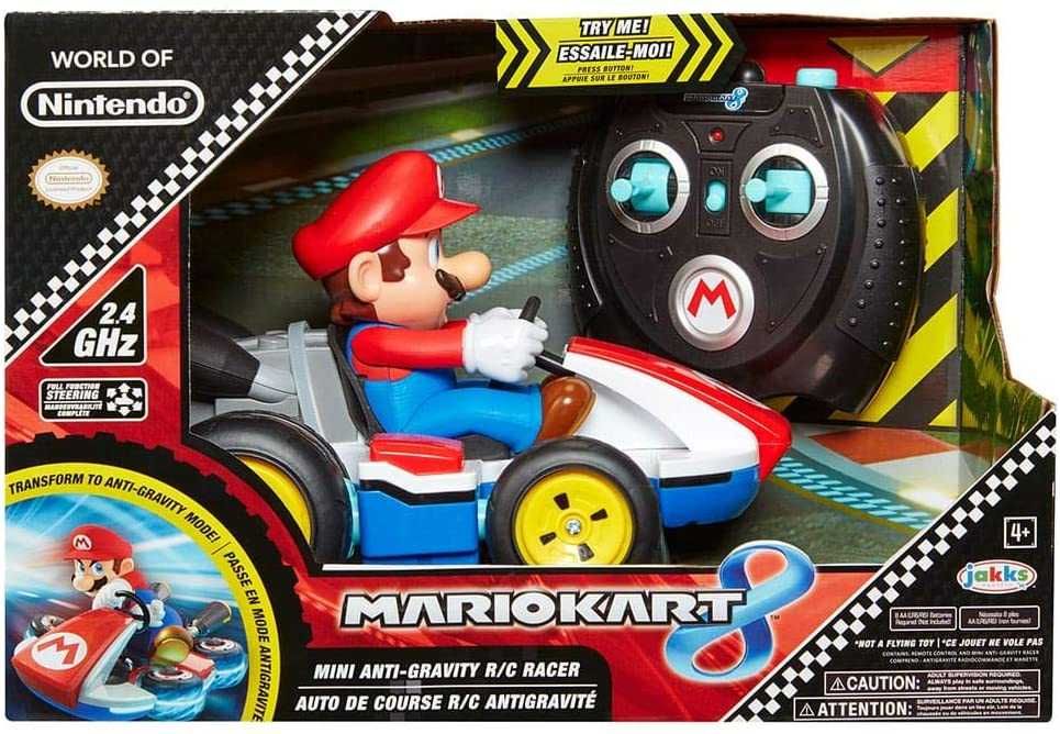 Кола с дистанционно Супер Марио Super Mario Kart Въртене 360 Оригинал