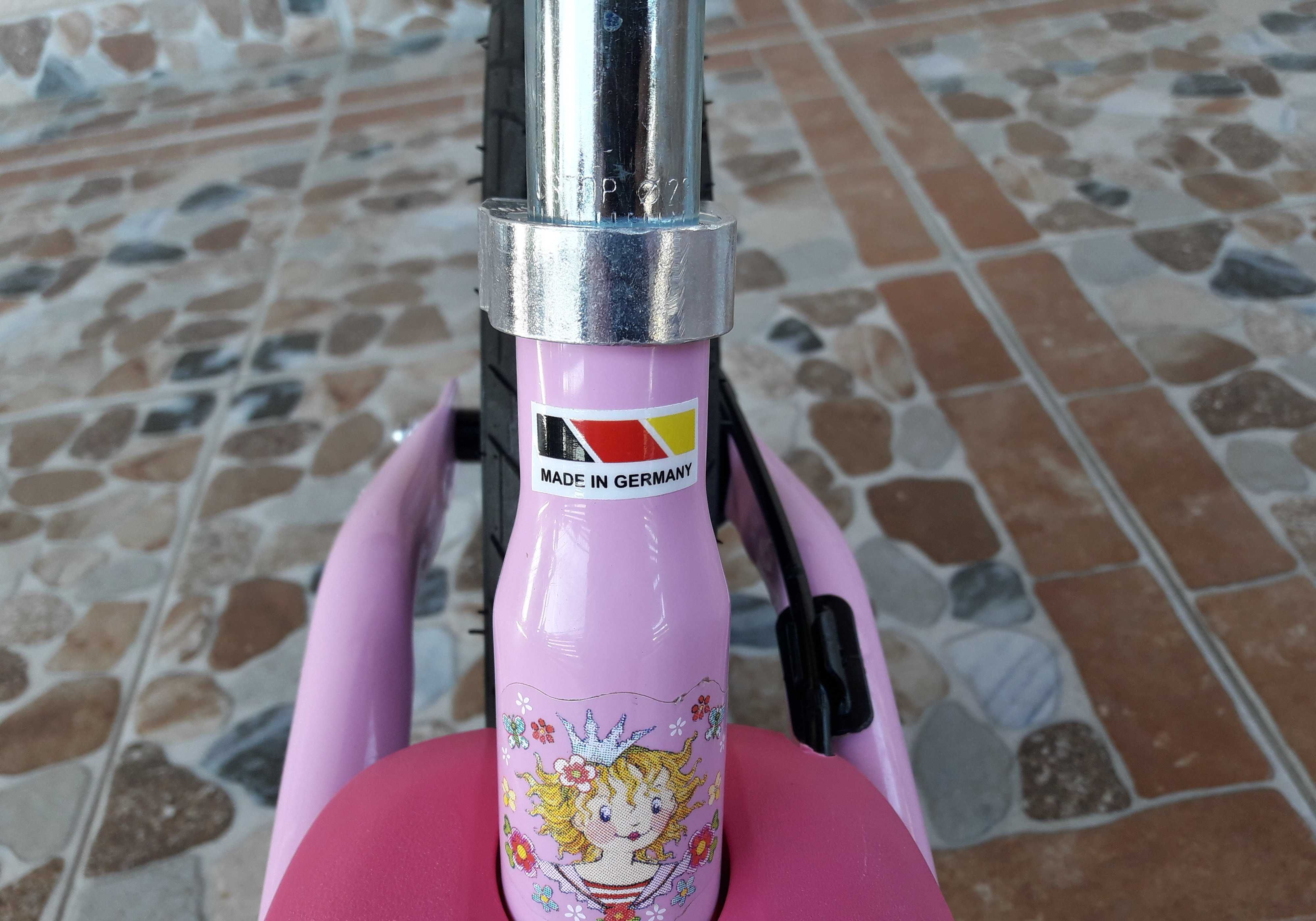 Bicicletă copii fără pedale PUKY LR 1L, Prinzessin Lillifee, roz
