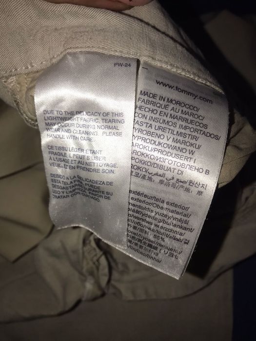 pantaloni tommy hilfiger