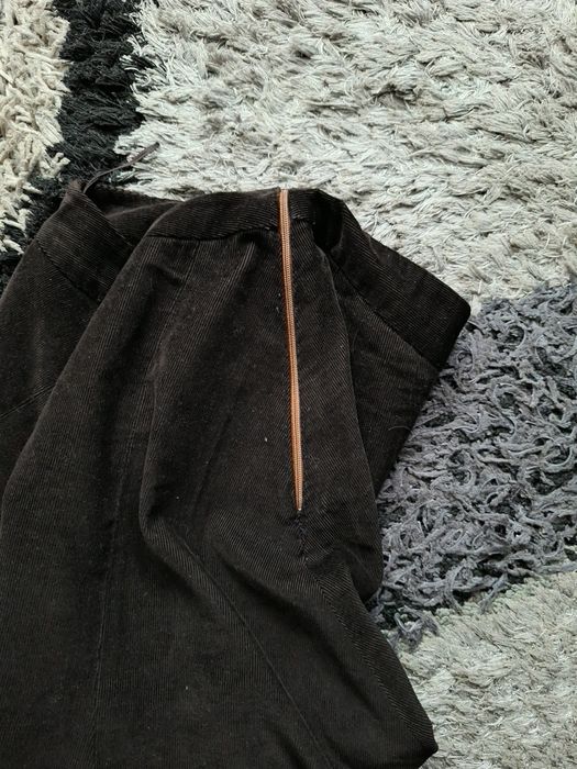 Fustă până la genunchi maro