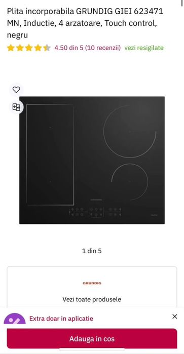 Plita electrica Grundig