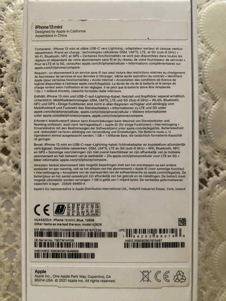 Vand /schimb Iphone 13 mini