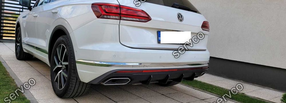 Prelungire difuzor Volkswagen Touareg R-Line 2018- v1 - Maxton Design