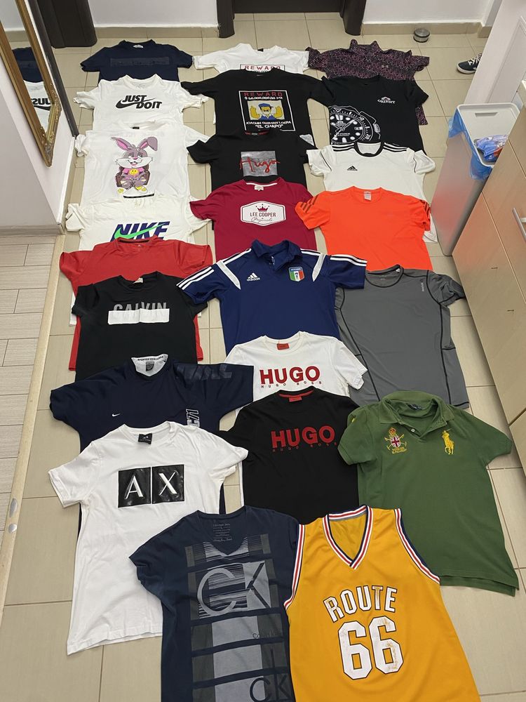 Tricouri Nike , Calvin, Hugo , UnderArmour, Adidas , Armani, Polo