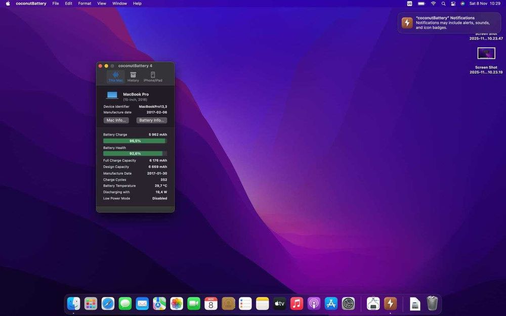 MacBook Pro 15" (2016) — Space Gray