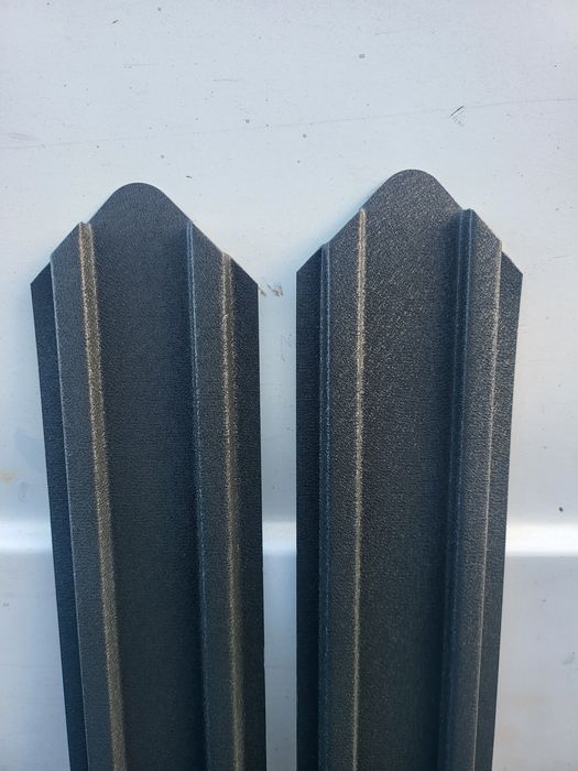 Vand sipca metalica de gard maro mat, și gri mat antracid