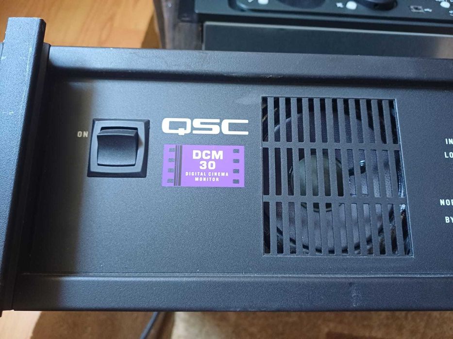 QSC DCM 30  Digital Cinema Monitor Processor
