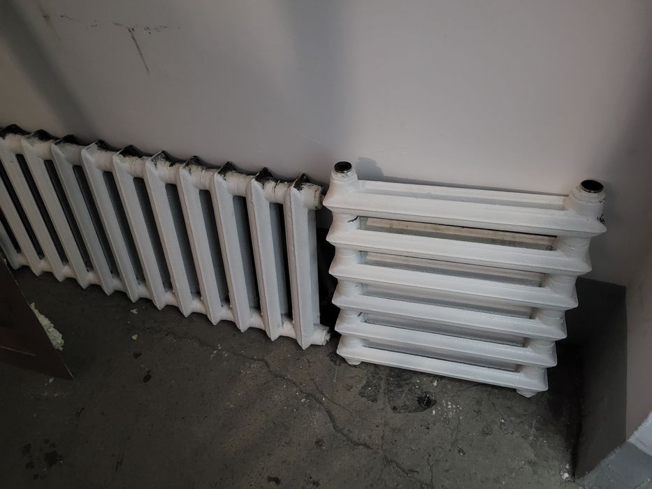 Чугунные радиаторы.