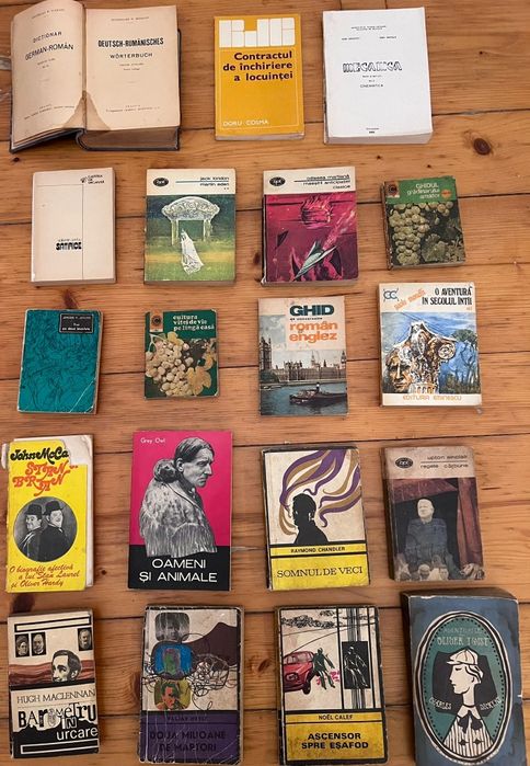 Vând cărți românești vechii și noi