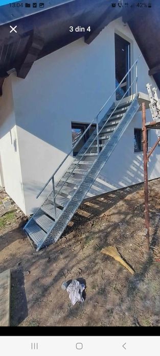 Scară zincata galvanizata la comandă oriunde în tara oferim și montaj