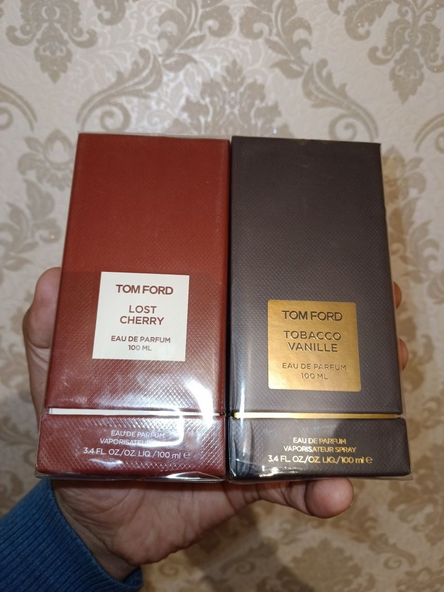 Срочно продам новый духи TOM FORD lost cherry и tobacco vanille