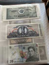 Bancnote romanesti UNC de colectie 40 bucati