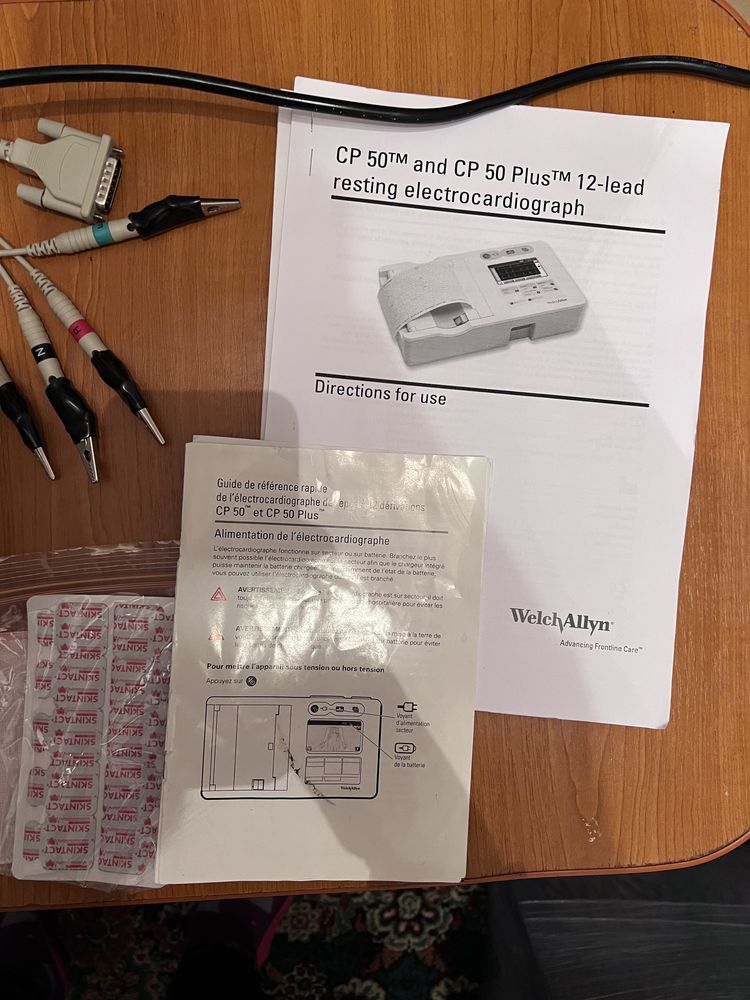 Electrocardiograf portabil Welch Allyn EKG/ECG CP 50