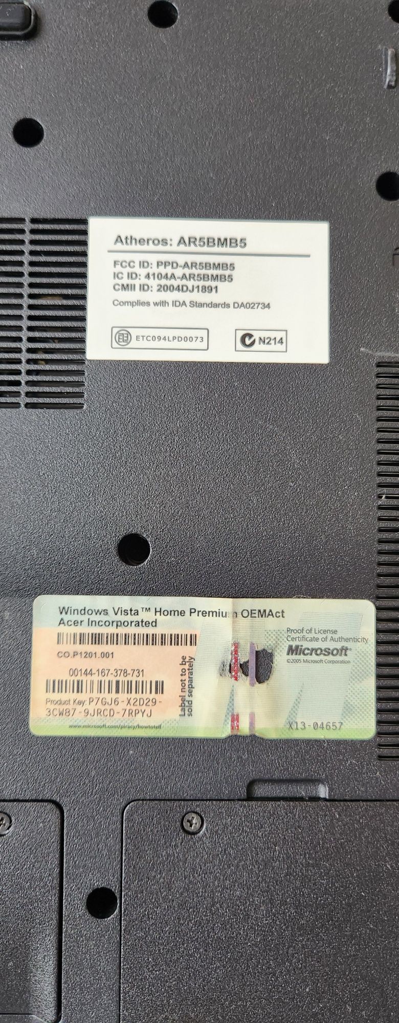 Лаптоп ACER Aspire 9410Z series